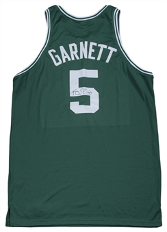 Kevin Garnett Signed Boston Celtics Road Jersey (Player LOA & JSA)